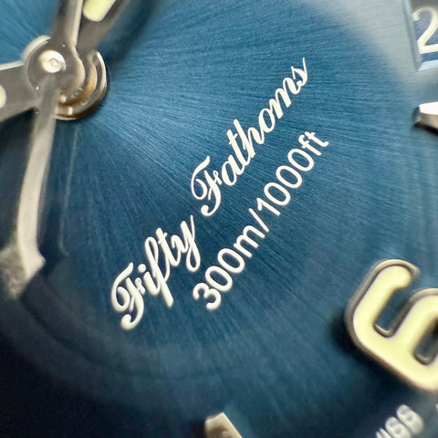 Blancpain Fifty Fathoms Automatique Ref. 5010 12B40 O64B | Full-Set 11/2024 | Unworn | Titan | 42.3mm | Like New | Blue Dial | Top | VIP