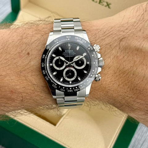 Rolex Daytona Chronograph 116500LN | Full-Set 2019 | Ungetragen | Unworn | Unpolished | 40mm | Black Dial