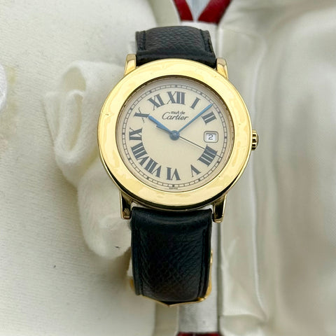 Cartier must de Cartier Ronde Ref. 1800 1 | Full-Set 1996 | Quartz | 33mm | Vintage | Rare | 18001