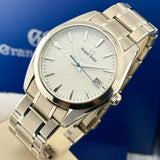Grand Seiko Heritage Collection Ref. SBGX355 | Full-Set 08/2026 | NEU | Unworn | Titan | 37mm | Snowflake-Dial