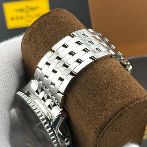 Breitling Navitimer 1 01 Chronograph Ref. AB012721/BD09 | Full-Set 10/2016 | Serviced 12/2025 | Black Dial | 46mm | Top