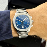 Piaget Polo S Chronograph Ref. G0A41006 | Full-Set 12/2022 | Piaget Garantie 12/2030 | Blue Dial | Top Condition