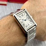 Cartier Tank Solo XL Ref. W5200028 | Full-Set 2018 | White Dial | 41x31mm | Top Condition | 3800