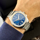 Piaget Polo S Chronograph Ref. G0A41006 | Full-Set 12/2022 | Piaget Garantie 12/2030 | Blue Dial | Top Condition