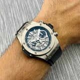 Hublot Big Bang Unico Chronograph Ref. 421.NX.1170.RX | Full-Set 11/2024 | Hublot 11/2026 | Titan | 44mm | Top Condition