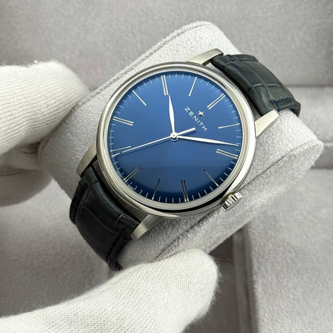 Zenith Elite 6150 Ref. 03.2272.6150/51.C700 | Full-Set 07/2018 | Top Condition | 42mm | Blue Dial | Automatic | Top