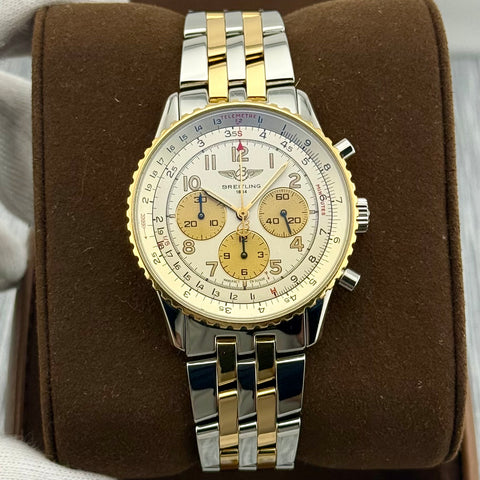 Breitling Navitimer 92 Ref. D30022 | Full-Set 1996 | Automatic | 38mm | st/gg | Top