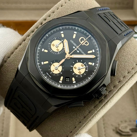 Girard-Perregaux Laureato Absolute Gold Fever Ref. 81060-21-492-FH3A | Full-Set 04/2022 | Limited Edition 188 pcs | 44mm | Titan | Top