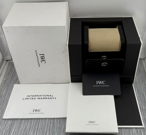 IWC Portugieser Automatic Ref. IW358305 | Full-Set 06/2021 | IWC Garantie 06/2029 | 40,4 mm | Blue Dial | Top