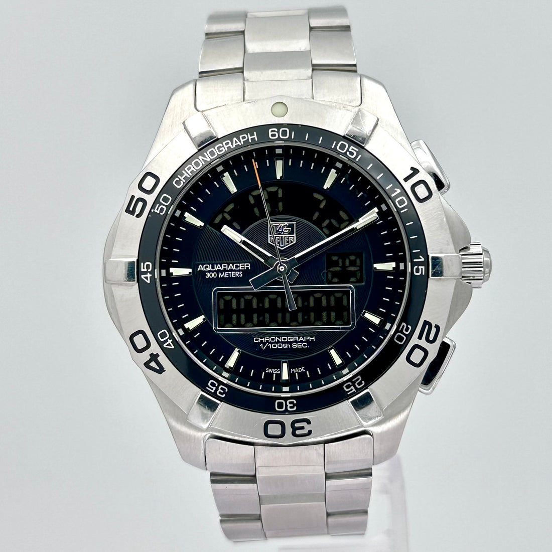 Tag Heuer Aquaracer 300m Ref. CAF1010.BA0821 | Full-Set 2009 | Quartz | 43mm | Chronograph | 2nd Strap