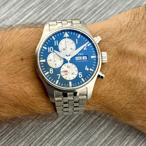 IWC Pilots Watch Chronograph Laureus Limited Edition Ref. IW378010 | Full-Set 07/2026 | NEU | IWC Garantie 07/2034 | Unworn
