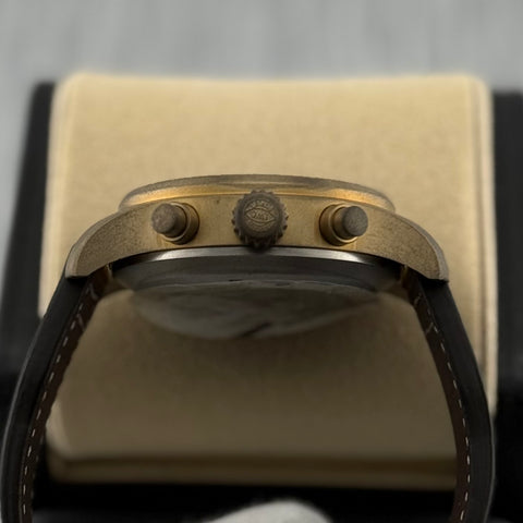 IWC Pilots Watch Chronograph Spitfire Ref. IW387902 | Full-Set 02/2026 | IWC Garantie 02/2024 | Unworn | Bronze | Green Dial | Top
