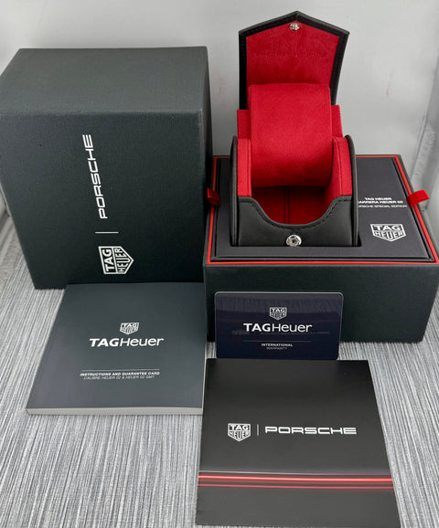 Tag Heuer Carrera Porsche Chronograph Ref. CBN2A1F.FC6492 | Full-Set 02/2021 | Automatic | 44mm | Special Edition | Top