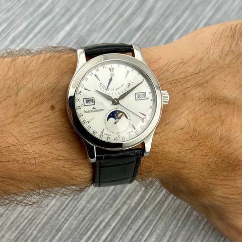Jaeger-LeCoultre Master Calendar Ref. Q151842A | Full-Set 2007 | Serviced 07/2026 | Day-Date-Month | 40mm | Silver Dial | Top