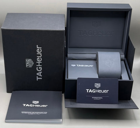 Tag Heuer Carrera Calibre 5 Day-Date Ref. WAR201B.BA0723 | Full-Set 12/2019 | Automatic | 41mm | Silver Dial | Top | VIP