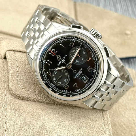 Breitling Premier B01 Chronograph 42 Ref. AB0145221B1A1 | Full-Set 10/2025 | NEU | Automatic | Unworn | Black Dial | 42mm | VIP