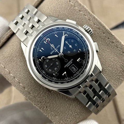 Breitling Premier B01 Chronograph 42 Ref. AB0145221B1A1 | Full-Set 10/2025 | NEU | Automatic | Unworn | Black Dial | 42mm | VIP