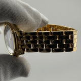 Cartier Cougar Ref. 887905 | Factory Blue Enamel (Emaille) Dia Dial | 18k Yellow Gold | 114.45 gr. | 33mm | Top