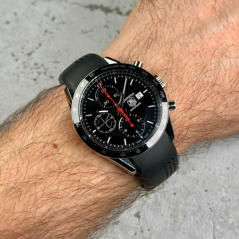 TAG Heuer Carrera Calibre 16 Ref. CV2014-2 | Full-Set 2011 | Serviced | Automatic | Chronograph | 41mm