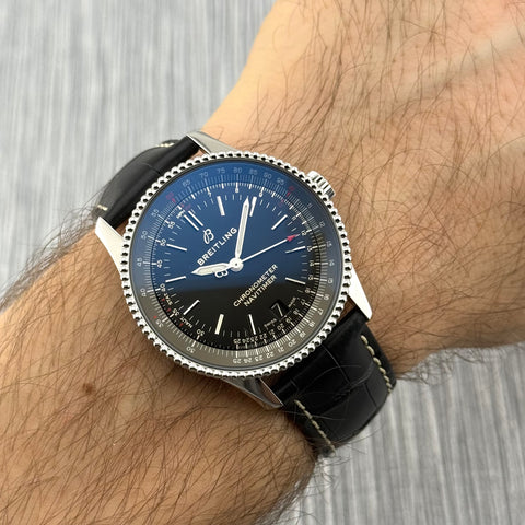 Breitling Navitimer 38 Ref. A17325241B1P2 | Full-Set 11/2021 | Black Dial | 38mm | Top Condition | A17325