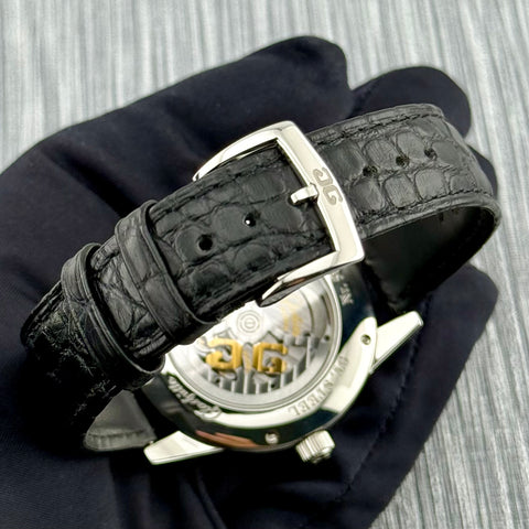 Glashütte Senator Zeigerdatum Ref. 1-39-58-01-02-04 | Full-Set 05/2025 | Unworn | 40mm | Black Dial | Hand Date | Automatic | Top | VIP