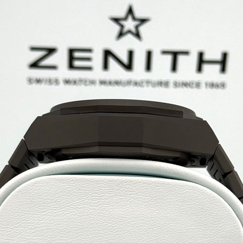 Zenith Defy Extreme Chronograph Ref. 97-9100-9004-02-I001 | Full-Set 12/2024 | Garantie 12/2029 | 45mm | Unworn | Ungetragen | Titan | Top