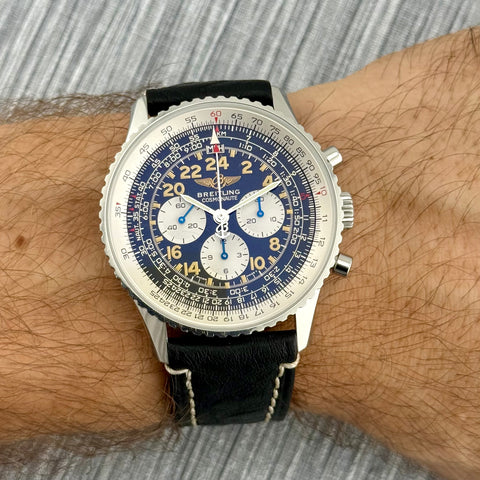 Breitling Navitimer Cosmonaute Serie Spéciale Ref. A12023 | Full-Set 1999 | Serviced 02/2025 | Handaufzug - Manual | 41mm | Top