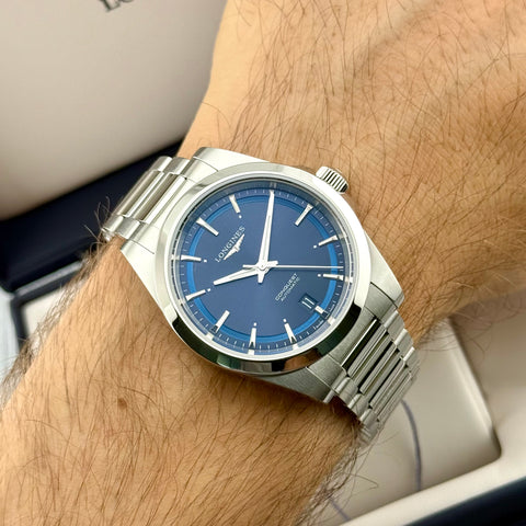 Longines Conquest Ref. L37204926 | Full-Set 2026 | NEU | Ungetragen | 38mm | Blue Dial