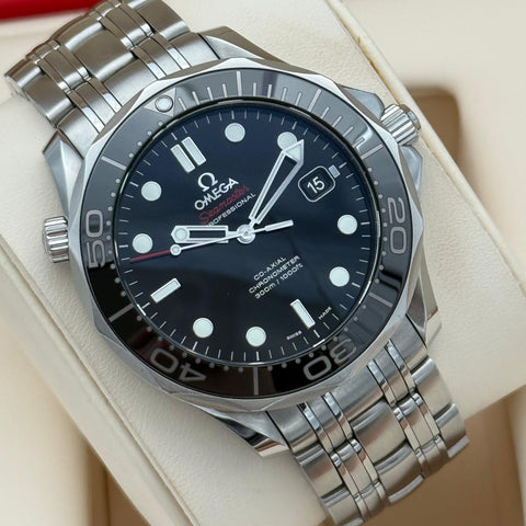 Omega Seamaster Diver 300M Co-Axial Ref. 21230412001003 | Full-Set 2018 | Automatik | 41mm | Black Dial | Top | VIP