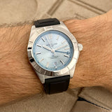 Breitling Chronomat Automatic GMT 40 Ref. P32398101C1S1 | Full-Set 11/2023 | Garantie 11/2027 | Eisblau | Top