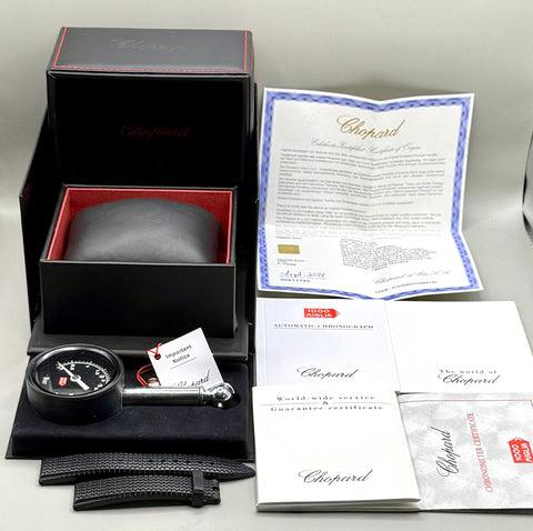 Chopard Mille Miglia Ref. 168920-3001 | Full-Set 2008 | Serviced 05/2025 | Chronograph | Automatic | 43mm | Kautschuk | Black Dial | VIP