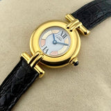 Cartier Colisee Vermeil Ref. 590002 | Rare Trinitiy Dial | Must de Cartier | 925 Silber | Quartz | Top Condition | Vintage