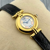 Cartier Colisee Vermeil Ref. 590002 | Rare Trinitiy Dial | Must de Cartier | 925 Silber | Quartz | Top Condition | Vintage