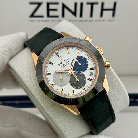 Zenith Chronomaster Sport Chronograph Ref. 18.3100.3600/69.C920 | Full-Set 05/2023 | Garantie 05/2028 | 18K Roségold | 41mm | Top Condition