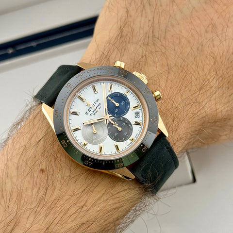 Zenith Chronomaster Sport Chronograph Ref. 18.3100.3600/69.C920 | Full-Set 05/2023 | Garantie 05/2028 | 18K Roségold | 41mm | Top Condition