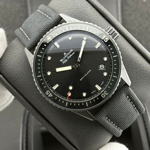 Blancpain Fifty Fathoms Bathyscaphe Ref. 5000-0130-B52A | Full-Set 05/2023 | Keramik | 43.6mm | Top Condition like new