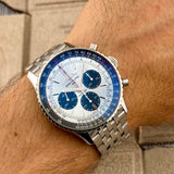 Breitling Navitimer B01 Chronograph 43 Ref. AB0138241C1A1 | Full-Set 07/2022 | Ice Blue | Eisblau | Top Condition