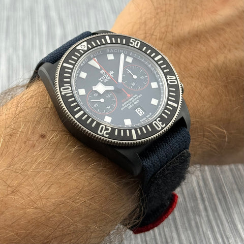 Tudor Pelagos FXD Chrono Alinghi Ref. 25807KN | Full-Set 07/2024 | Unworn | Ungetragen | Red Bull | 43mm | Carbon | Top | VIP