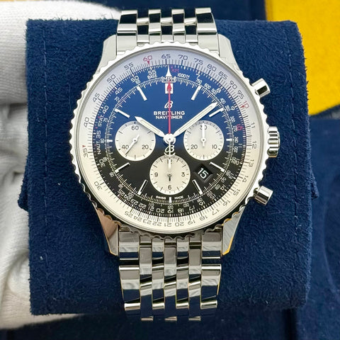 Breitling Navitimer B01 Chronograph 46 Ref. AB0127211B1A1 | Full-Set 08/2022 | Garantie 08/2027 | Black Dial | Top