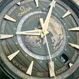 Omega Seamaster Aqua Terra Worldtimer Ref. 22030432210001 | Full-Set 03/2024 | Garantie 03/2029 | Like New | 43mm | Top
