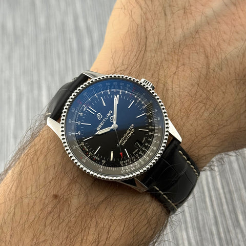 Breitling Navitimer 38 Ref. A17325241B1P2 | Full-Set 11/2021 | Black Dial | 38mm | Top Condition | A17325