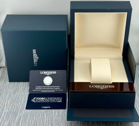 Longines Spirit Zulu Time Ref. L3.812.4.60.6 | Full-Set 01/2026 | NEU | Unworn | GMT | 42mm | Top