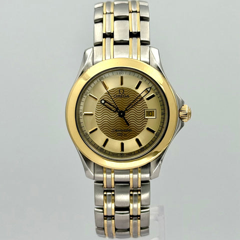 Omega Seamaster 120M Ref. 2311.11 | Full-Set 2001 | Stahl/Gold | Quartz | 36mm | bi-color | Top