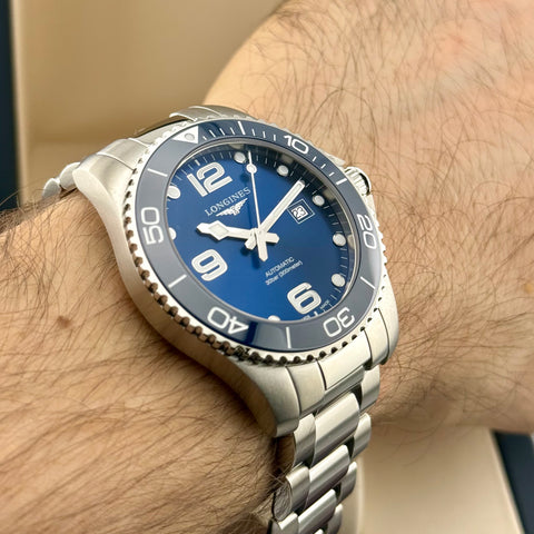 Longines Hydroconquest 43 Ref. L37824966 | Full-Set 2026 | Unworn | NEW | 43mm | Automatic | Blue Dial | Top