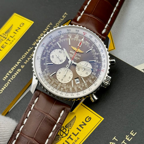Breitling Navitimer 01 Chronograph Panamerican Limited Edition Ref. AB0121C4/Q605 | Full-Set 09/2014 | Serviced 12/2025 | Limited Edition 1000
