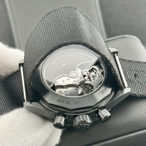 Blancpain Fifty Fathoms Bathyscape Chronograph Flyback Ref. 5200-0130-NABA | Full-Set 10/2021 | Keramik | 43.6mm | Automatic | Like New