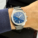 Piaget Polo S Chronograph Ref. G0A41006 | Full-Set 12/2022 | Piaget Garantie 12/2030 | Blue Dial | Top Condition