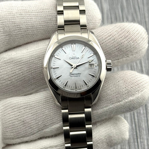 Omega Seamaster Aqua Terra Ref. 2573.70 | Full-Set 2005 | Serviced 09/2025 | MOP Dial | Permutt | 29mm | Top | VIP