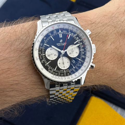 Breitling Navitimer B01 Chronograph 46 Ref. AB0127211B1A1 | Full-Set 08/2022 | Garantie 08/2027 | Black Dial | Top
