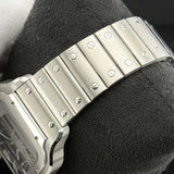Cartier Santos Large Ref. WSSA0096 | Full-Set 11/2025 | Cartier Garantie 11/2033 | 47x39.5mm | Black Dial | Top